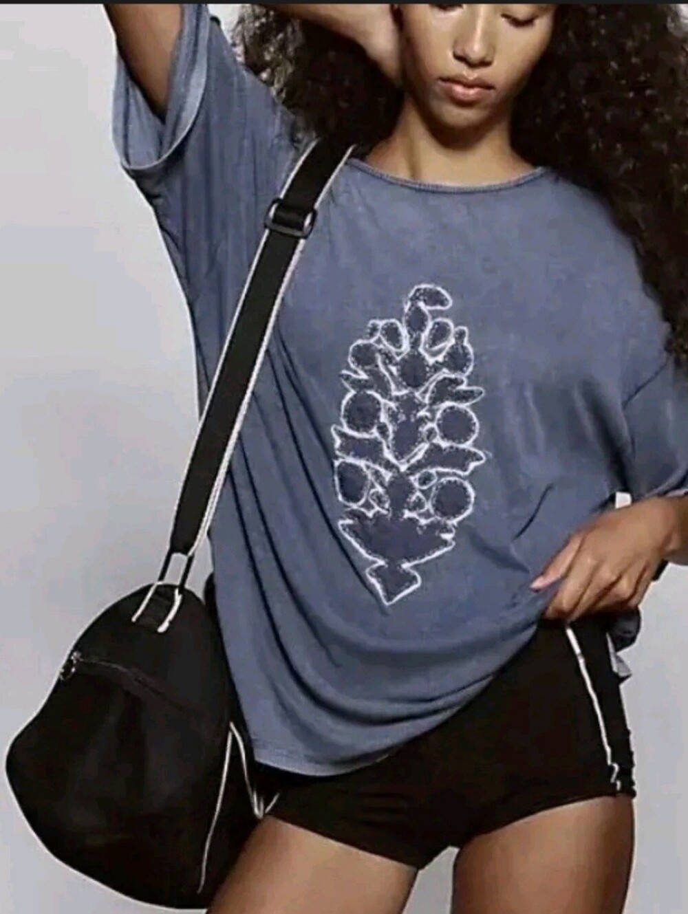 FREE PEOPLE MOVEMENT HARMONY LOGO TEE